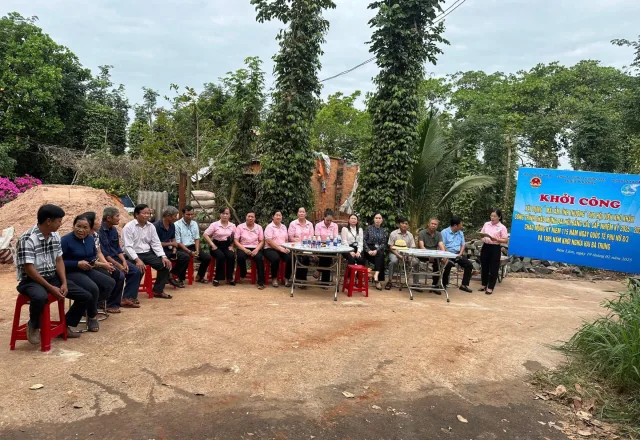 Triều Phương khởi công xây dựng mái ấm tình thương cho hội viên khó khăn