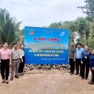 Triều Phương khởi công xây dựng mái ấm tình thương cho hội viên khó khăn